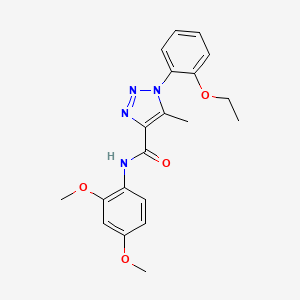 N-(2,4-dimethoxyphenyl)-1-(2-ethoxyphenyl)-5-methyl-1H-1,2,3-triazole-4-carboxamide