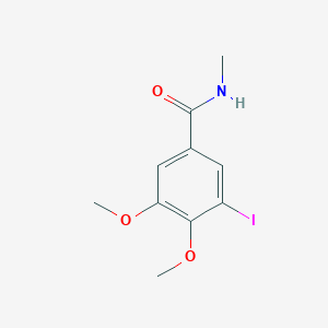 3-iodo-4,5-dimethoxy-N-methylbenzamide