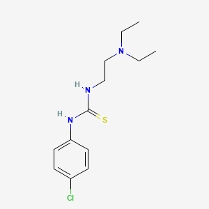 N-(4-chlorophenyl)-N'-[2-(diethylamino)ethyl]thiourea