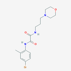 N-(4-bromo-2-methylphenyl)-N'-[3-(4-morpholinyl)propyl]ethanediamide