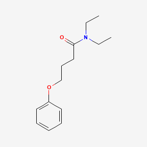 molecular formula C14H21NO2 B4541839 N,N-diethyl-4-phenoxybutanamide 