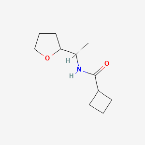 N-[1-(tetrahydro-2-furanyl)ethyl]cyclobutanecarboxamide