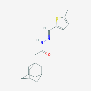 2-(1-adamantyl)-N'-[(5-methyl-2-thienyl)methylene]acetohydrazide