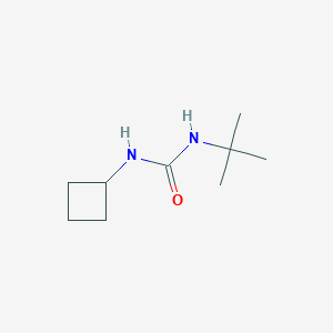 molecular formula C9H18N2O B4542713 N-(tert-butyl)-N'-cyclobutylurea 
