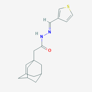 2-(1-adamantyl)-N'-(3-thienylmethylene)acetohydrazide