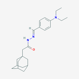 2-(1-adamantyl)-N'-[4-(diethylamino)benzylidene]acetohydrazide