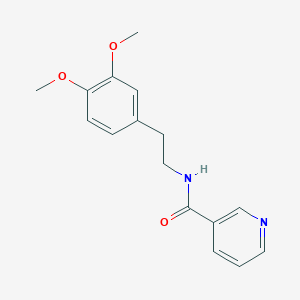 N-[2-(3,4-dimethoxyphenyl)ethyl]nicotinamide