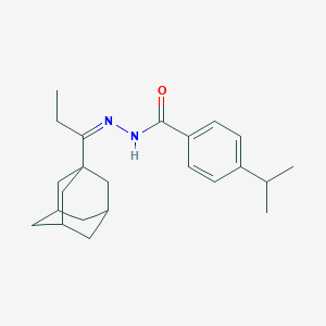 N'-[1-(1-adamantyl)propylidene]-4-isopropylbenzohydrazide