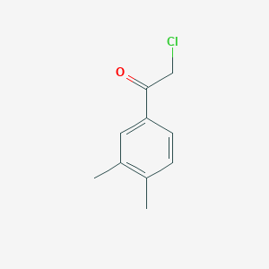 molecular formula C10H11ClO B045445 2-Chloro-1-(3,4-dimethylphenyl)ethanone CAS No. 50690-08-9