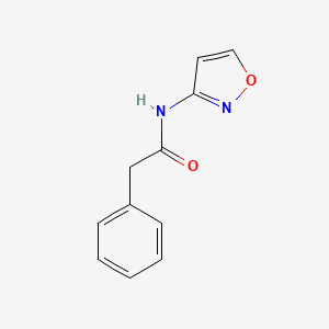 molecular formula C11H10N2O2 B4544661 N-3-isoxazolyl-2-phenylacetamide 