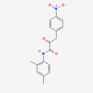 N-(2,4-dimethylphenyl)-3-(4-nitrophenyl)-2-oxopropanamide