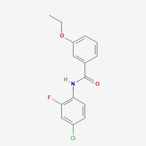 N-(4-chloro-2-fluorophenyl)-3-ethoxybenzamide