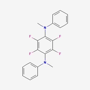 N,N'-Dimethyl-N,N'-diphenyl-2,3,5,6-tetrafluoro-P-phenylenediamine