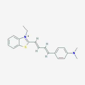 molecular formula C28H30N2O3S2 B045456 激子 (1+) CAS No. 114720-33-1