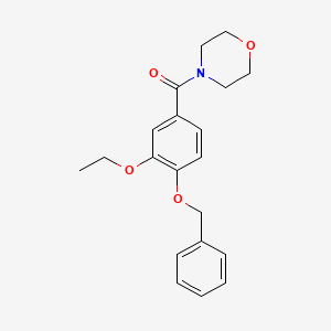 4-[4-(benzyloxy)-3-ethoxybenzoyl]morpholine