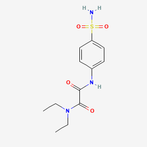 N',N'-diethyl-N-(4-sulfamoylphenyl)oxamide