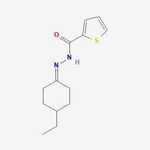 N'-(4-ethylcyclohexylidene)-2-thiophenecarbohydrazide