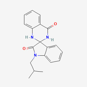 molecular formula C19H19N3O2 B4546059 1-(2-methylpropyl)-1'H-spiro[indole-3,2'-quinazoline]-2,4'(1H,3'H)-dione 