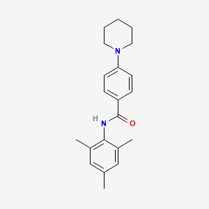 N-mesityl-4-(1-piperidinyl)benzamide