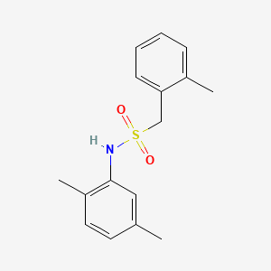 N-(2,5-dimethylphenyl)-1-(2-methylphenyl)methanesulfonamide