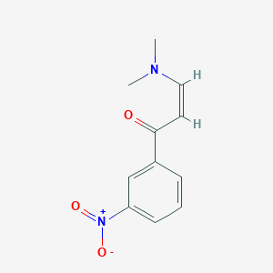 molecular formula C11H12N2O3 B4546472 (2Z)-3-(dimethylamino)-1-(3-nitrophenyl)prop-2-en-1-one 