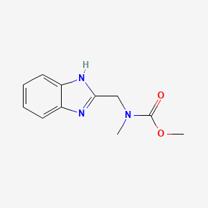 methyl ((1H-benzo[d]imidazol-2-yl)methyl)(methyl)carbamate