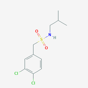 1-(3,4-dichlorophenyl)-N-isobutylmethanesulfonamide