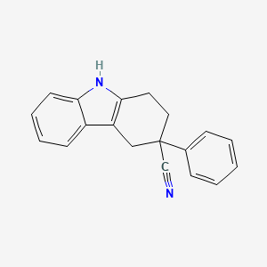 3-Phenyl-1,2,4,9-tetrahydrocarbazole-3-carbonitrile