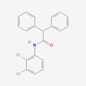 molecular formula C20H15Cl2NO B454697 N-(2,3-dichlorophenyl)-2,2-diphenylacetamide 