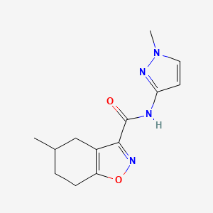 5-METHYL-N~3~-(1-METHYL-1H-PYRAZOL-3-YL)-4,5,6,7-TETRAHYDRO-1,2-BENZISOXAZOLE-3-CARBOXAMIDE