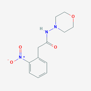 N-4-morpholinyl-2-(2-nitrophenyl)acetamide