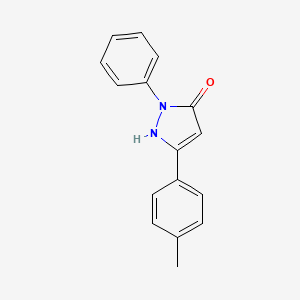 3-(4-methylphenyl)-1-phenyl-1H-pyrazol-5-ol