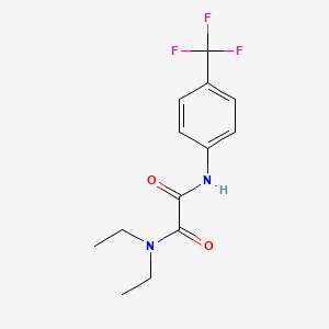 N',N'-diethyl-N-[4-(trifluoromethyl)phenyl]oxamide