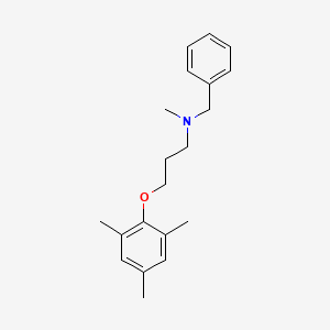 N-benzyl-N-methyl-3-(2,4,6-trimethylphenoxy)propan-1-amine