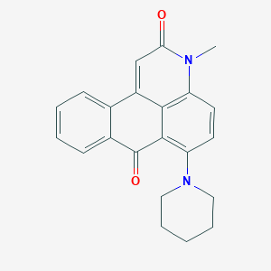 3-methyl-6-(1-piperidinyl)-3H-naphtho[1,2,3-de]quinoline-2,7-dione