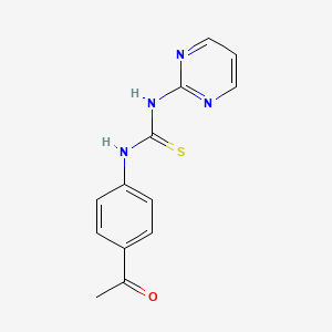 N-(4-acetylphenyl)-N'-2-pyrimidinylthiourea