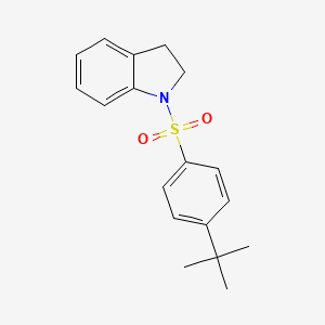 1-{[4-(TERT-BUTYL)PHENYL]SULFONYL}INDOLINE