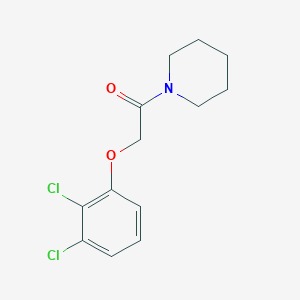 molecular formula C13H15Cl2NO2 B4547854 1-[(2,3-dichlorophenoxy)acetyl]piperidine 