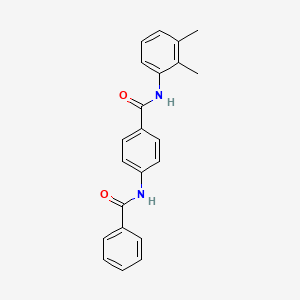 4-benzamido-N-(2,3-dimethylphenyl)benzamide