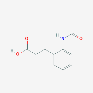 3-[2-(Acetylamino)phenyl]propanoic acid
