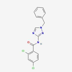 N-(1-benzyl-1H-1,2,4-triazol-3-yl)-2,4-dichlorobenzamide