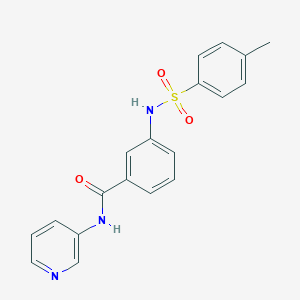 3-{[(4-methylphenyl)sulfonyl]amino}-N-3-pyridinylbenzamide