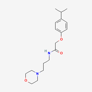 2-(4-isopropylphenoxy)-N-[3-(4-morpholinyl)propyl]acetamide