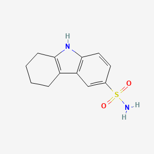 molecular formula C12H14N2O2S B4548262 2,3,4,9-tetrahydro-1H-carbazole-6-sulfonamide 