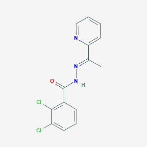 2,3-dichloro-N'-[1-(2-pyridinyl)ethylidene]benzohydrazide