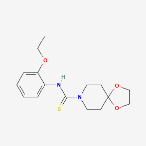 N-(2-ethoxyphenyl)-1,4-dioxa-8-azaspiro[4.5]decane-8-carbothioamide