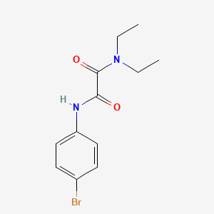 N-(4-bromophenyl)-N',N'-diethyloxamide