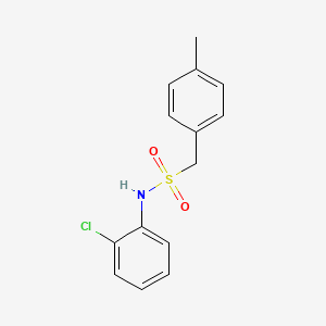 N-(2-chlorophenyl)-1-(4-methylphenyl)methanesulfonamide