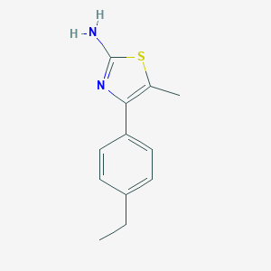 4-(4-Ethylphenyl)-5-methyl-1,3-thiazol-2-amine