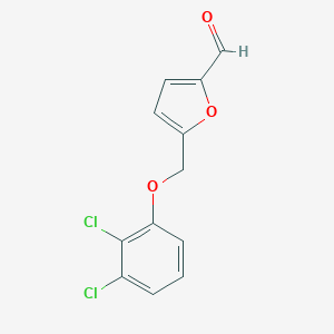 5-[(2,3-Dichlorophenoxy)methyl]furan-2-carbaldehyde
